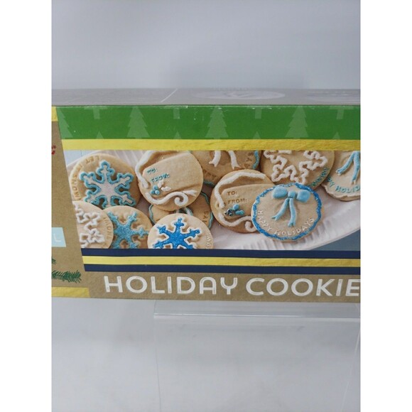 Nordic Ware Christmas Winter Holiday Cookie Stamps Set of 3 Aluminum Wood Handle - Picture 3 of 16